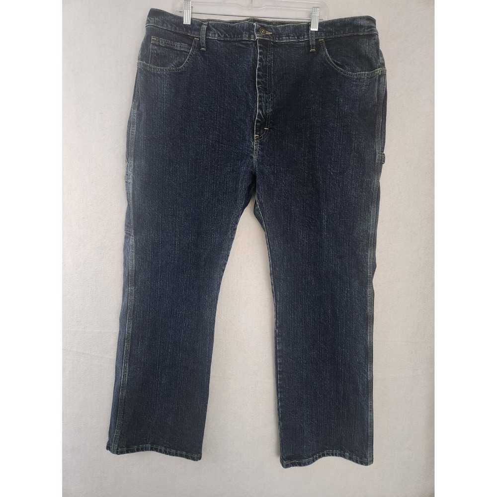 Dickies Mens Genuine Blue Denim Jeans Size 42 x 30 Relaxed Fit‎ Carpenter